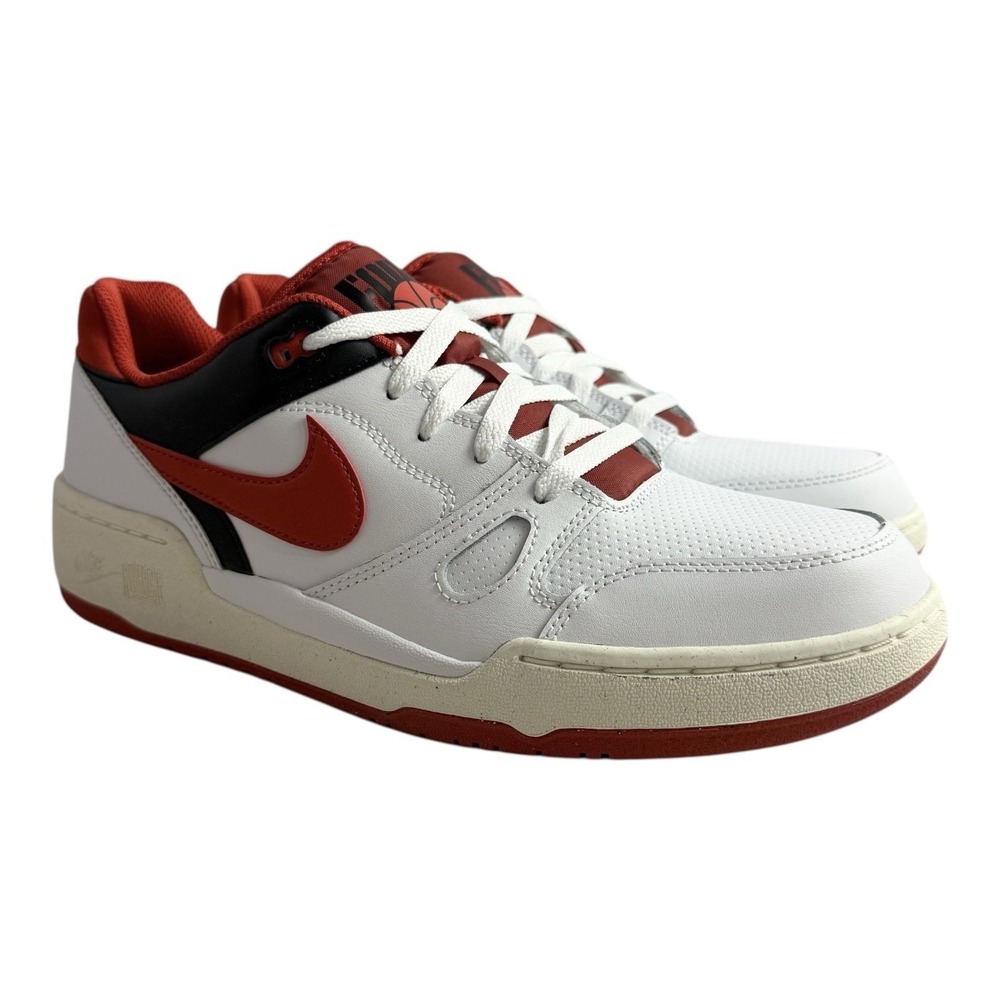 New Size‎ 10 Nike FB1362-102 Men's Full Force Low Shoes Sneaker White Red